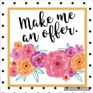 All offers will be considered 🌸💗🌸